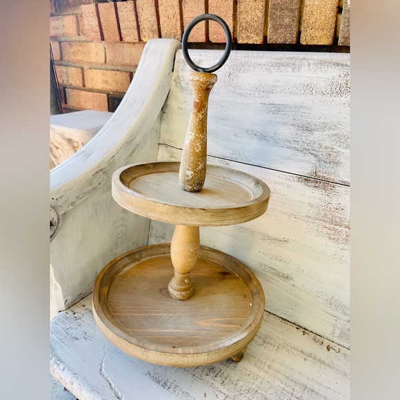 *Weathered Two Tiered Tray - Picture 9 of 13